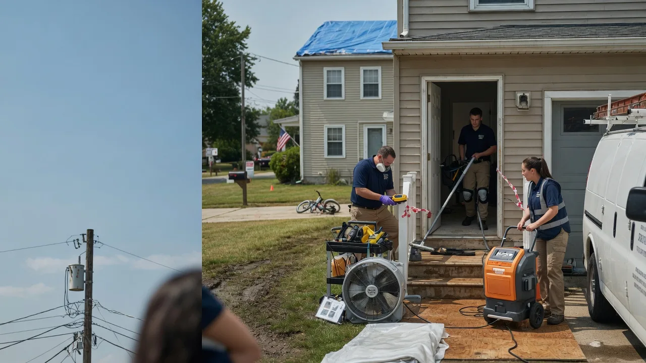 Water Damage Repair in Peach Creek, WV near me